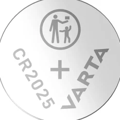Pile au lithium CR2025 , lot de 5-Varta Hot