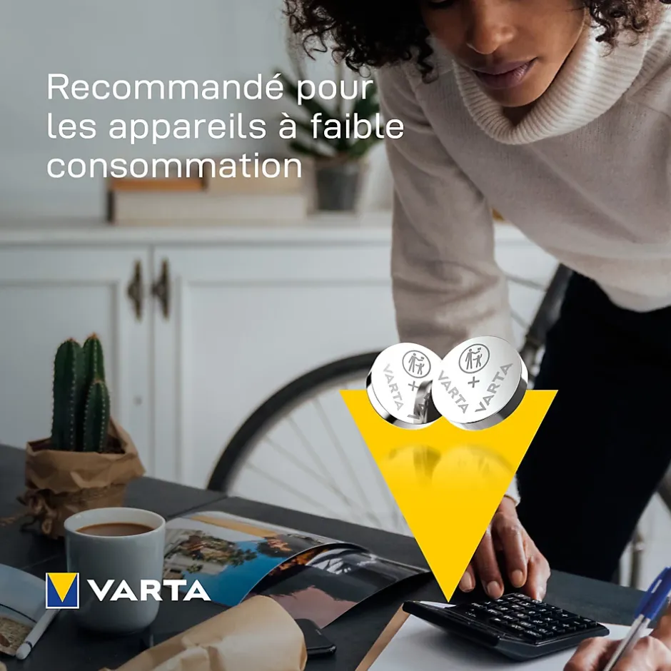 Pile au lithium CR2025 , lot de 5-Varta Hot