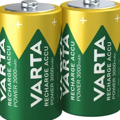 Pile rechargeable Ni-MH D (LR20) , lot de 2-Varta