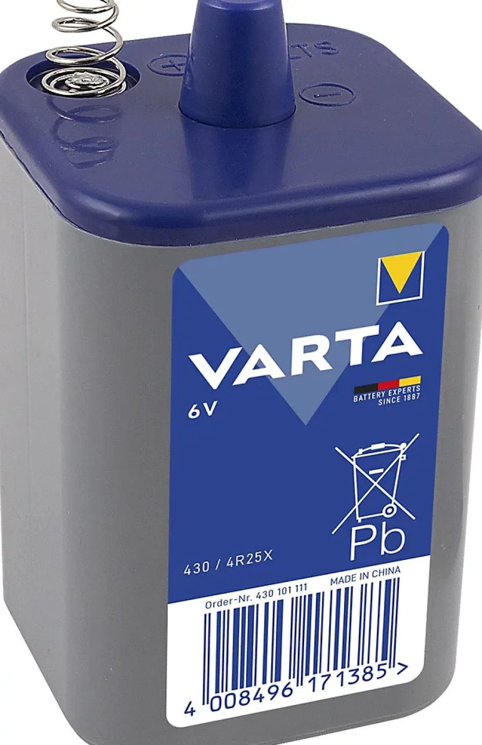 Pile saline 4R25 6V - 7.5Ah , lot de 1^Varta Sale