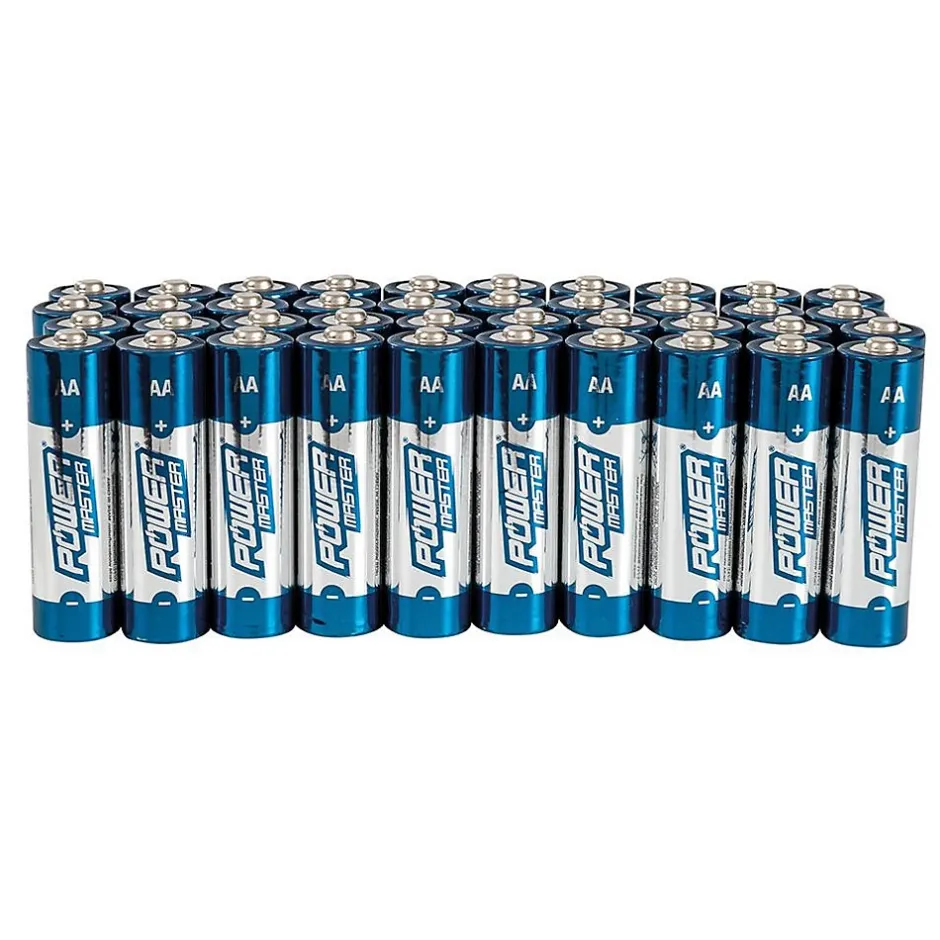 Piles Alcalines Super LR6 AA - Lot de 40 Pcs - Énergie Fiable et Durable -^PowerMaster Sale