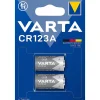 Piles lihium 3V CR123A (Lot de 2)^Varta Discount