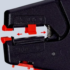 Pince à dénuder auto-ajustable - 0.03-10.0 mm² - KNIPEX - 1240200^D44 Discount