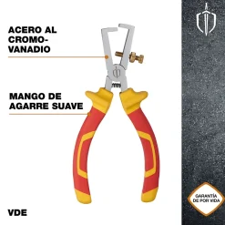 Pince à dénuder isolée 160mm^Magnusson Online