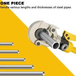 Pince à Sertir Multicouche (100kn), Pour Raccords sur Tubes: V12, V15, V18, V22, V28^Teeno New