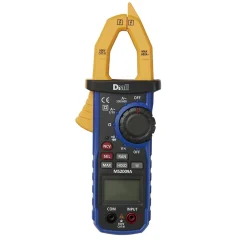 Pince ampèremétrique MS2009A CAT III 600 A - 600 V l.35 x P.78 x H.218 mm^Diall