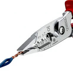 Pince électrique 5 en 1 métrique KINPEX 13 76 200 ME, dénudage coupe torsion-D44 Best