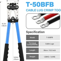 Pinces à Sertir Kit de 60 cosses, avec pochette de transport^Teeno Discount