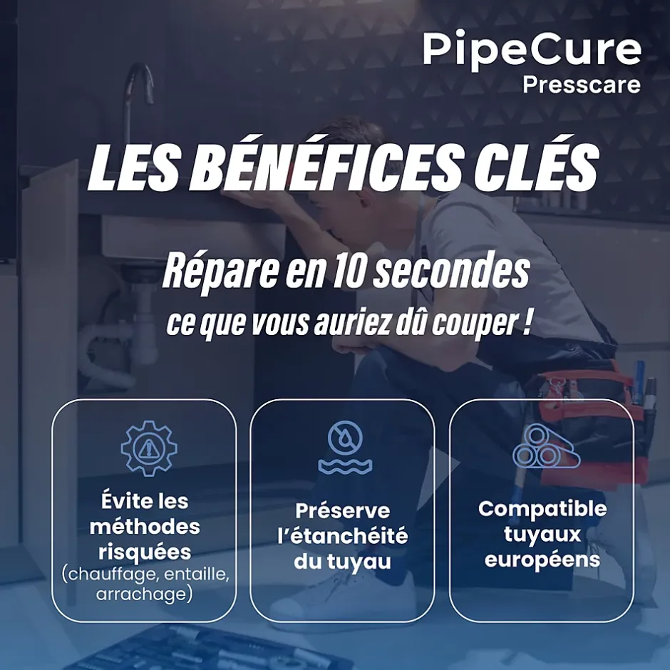 Presscare, Kit de 2 Diametres Alesoirs PVC pour Piscinistes en Aluminium Anodise, Lame en carbure disponible-Pipecure Online