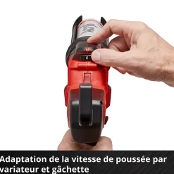 Pistolet à cartouche TE-SG 18/10 LI - SOLO 18V ( sans batterie)-Einhell Discount