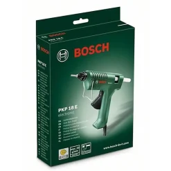 Pistolet à colle PKP 18 E Gluey Evergreen - 500 W, câble amovible, LED, coffret de transport-Bosch Hot