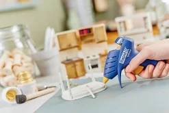 Pistolet à colle 7mm Point avec cordon amovible  sans fil^Rapid Hot