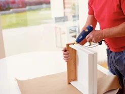 Pistolet à colle 12mm EG280 Haute performance avec buse interchangeable^Rapid Online