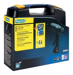 Pistolet à colle Ø12mm EG320 spécial usage intensif en coffret-Rapid Best