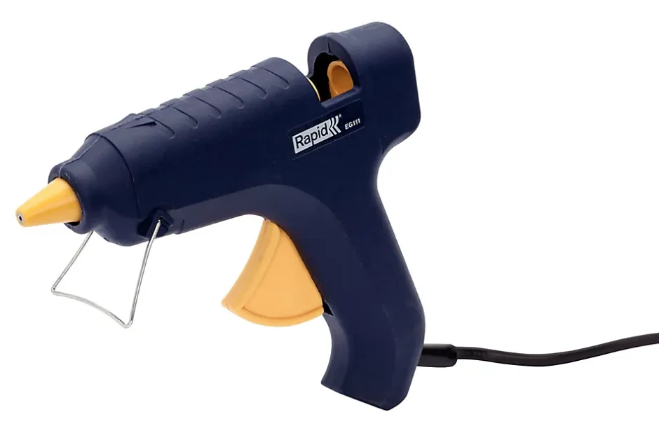 Pistolet à colle 12mm EG111 + 500g de colle transparente universelle-Rapid Best