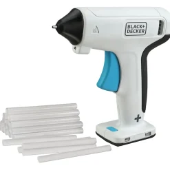 Pistolet À Colle Sans Fil 3,6V - BCGL115-XJ - Avec 20 Sticks De Colle-Black+Decker Online