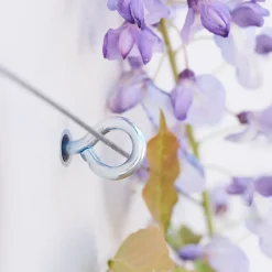 Piton à visser acier zingué 7,5 cm (lot de 8)-Verve