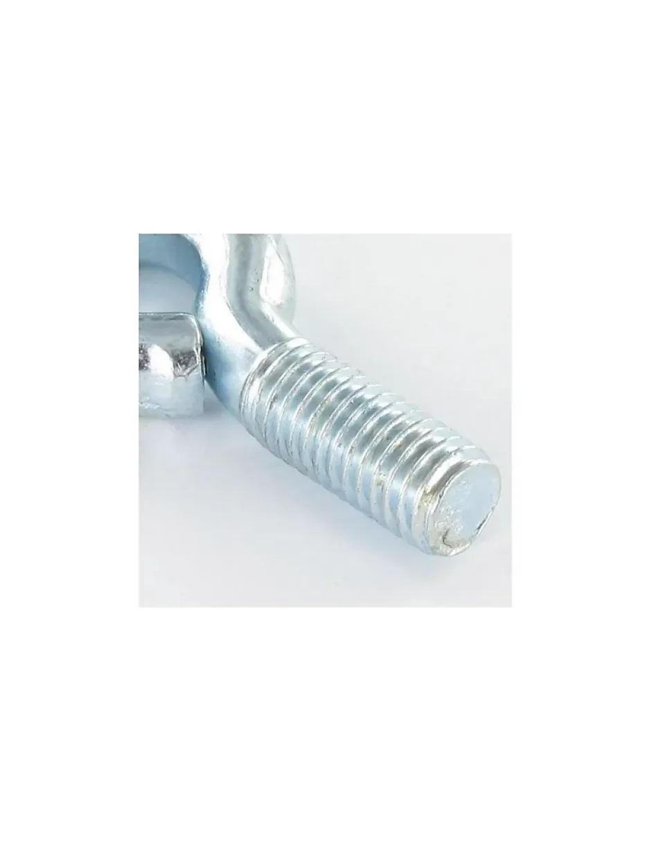 Piton Métaux M4X40 Diamètre Oeil 6 Acier zingué - 30 pièces-Vis Express Hot