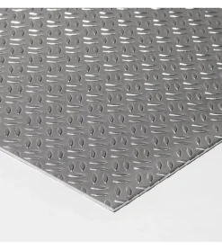 Plaque Aluminium Grain de riz, ép. 1/2mm, Hauteur 10cm x Largeur 20cm-Alucouleur Online