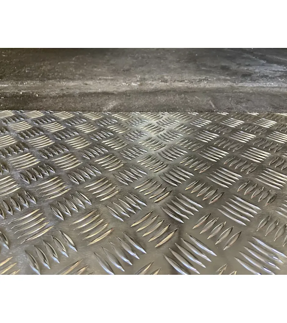 Plaque Aluminium Strié, ép. 2/3mm, Hauteur 30cm x Largeur 60cm^Alucouleur Outlet