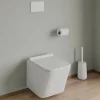 Plaque de commande pour WC avec double touche - Blanche - OPULUS^Vente-unique Sale