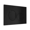 Plaque de commande pour WC avec double touche - Noir - OPULUS-Vente-unique Hot