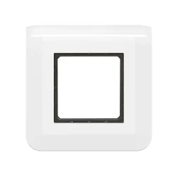 Plaque de finition 2 modules Mosaïc 0 994 71 coloris blanc l.82 x P.9 x H.82 mm^Legrand Outlet