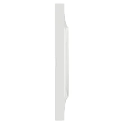 Plaque de finition 2 postes Odace Styl S520704 coloris blanc l.156 x P.10 x H.85 mm^Schneider Electric Sale