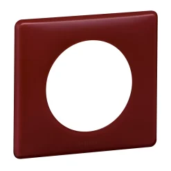 Plaque de finition 1 poste Céliane 0 988 32 coloris poudré bordeaux l.90 x P.8,5 x H.82 mm^Legrand Clearance
