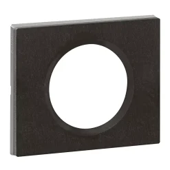 Plaque de finition 1 poste Céliane 0 693 71 coloris ardoise l.100 x P.8,5 x H.82 mm-Legrand Outlet