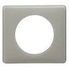 Plaque de finition 1 poste Céliane 0 988 59 coloris laqué gris perle l.90 x P.8,5 x H.82 mm^Legrand New