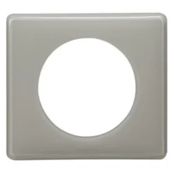 Plaque de finition 1 poste Céliane 0 988 59 coloris laqué gris perle l.90 x P.8,5 x H.82 mm^Legrand New