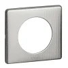 Plaque de finition 1 poste Céliane 0 988 52 coloris alu snake l.90 x P.8,5 x H.82 mm^Legrand Online