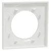Plaque de finition 1 poste Odace Styl S52C702 coloris blanc l.85 x P.10 x H.85 mm^Schneider Electric New