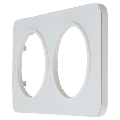 Plaque de finition double Espen verre blanc à assembler-Jacobsen Sale