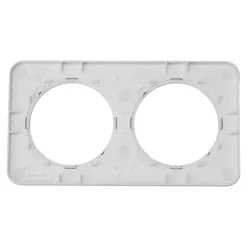 Plaque de finition double Espen verre blanc à assembler-Jacobsen Sale