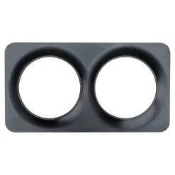 Plaque de finition double Espen noir à assembler-Jacobsen New