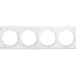 Plaque de finition quadruple Espen blanc à assembler-Jacobsen Discount