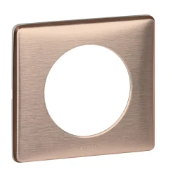 Plaque de finition simple Céliane Métal Copper-Legrand Outlet