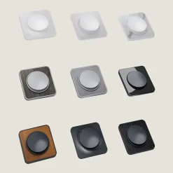 Plaque de finition simple Espen noir à assembler-Jacobsen Sale