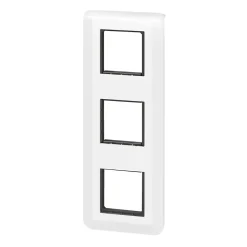 Plaque de finition 3x2 modules Mosaïc 0 994 75 coloris blanc l.224 x P.9 x H.82 mm^Legrand