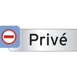 Plaquette indicatrice "Privé"^Chapuis Best