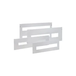 Plastron Modulaire En Métal 24 Modules - 150mm - Pour Coffret Altlantic Et Atlantic Plus^Ide