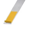 Plat adhésif aluminium 40 x 2 mm, 2,5 m-CQFD New