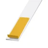 Plat adhésif aluminium blanc 30 x 2 mm, 2,5 m^ Clearance