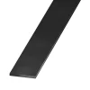 Plat aluminium brossé noir 30 x 2 mm, 2,5 m-CQFD New