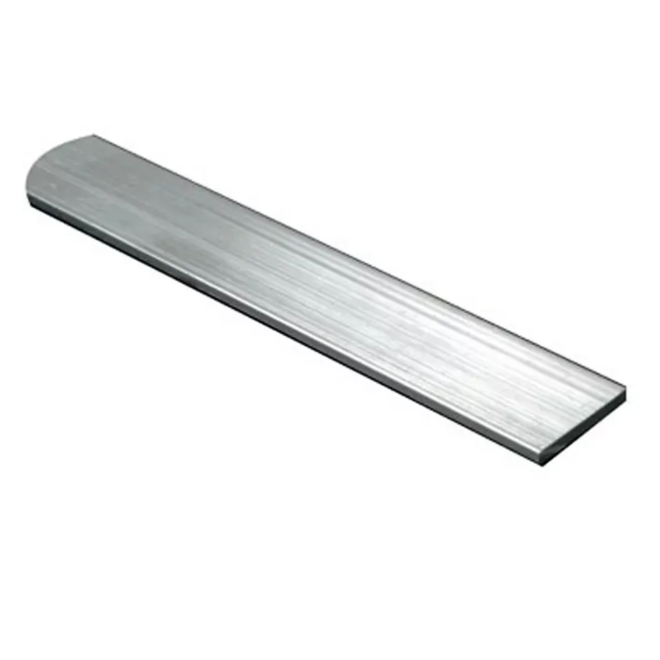 Plat aluminium brut effet argenté 10 x 2 mm, 1 m^ Clearance