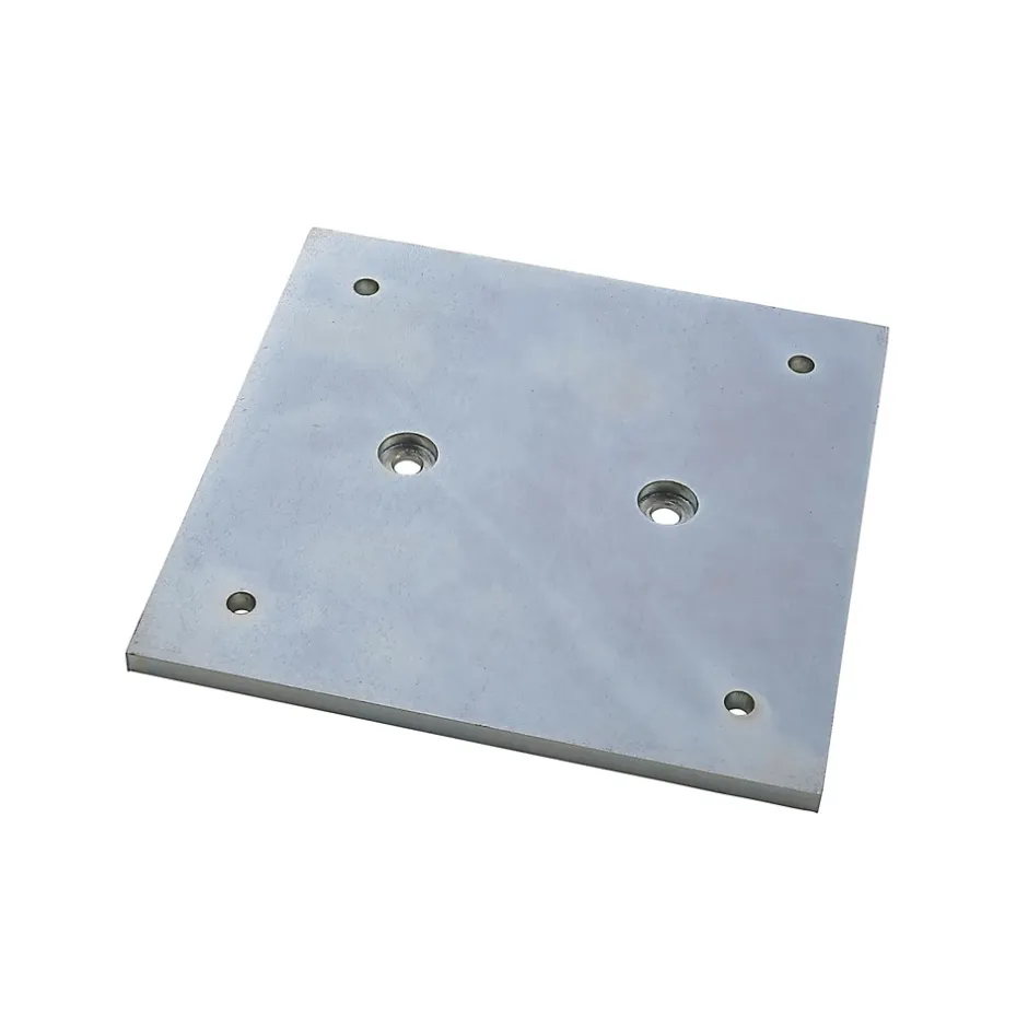 Platine de fixation au sol pour pied elliptique-Renz Discount