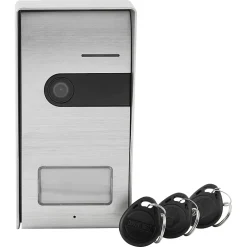 Platine de rue extérieure filaire avec caméra Jelbi + 3 badges-Blyss Sale