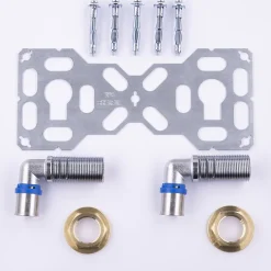 Platine double cloison multicouche à sertir Ø20 mm Noyon et Thielbault-Fixsystem Best